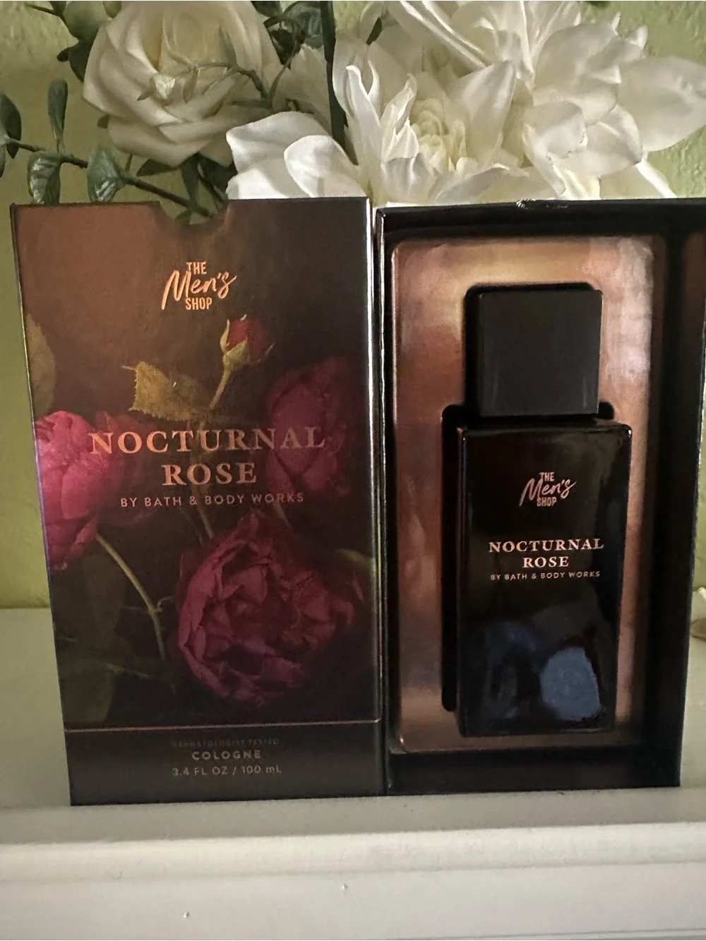 Bath & Body Works Nocturnal Rose Cologne - Deep Rose & Black